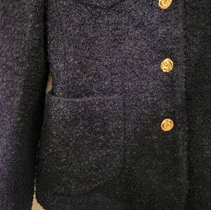 2 Piece Wool Skirt Suit - Petit Size 00